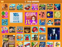 Tablet Screenshot of friv99999.com